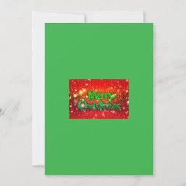 Festividades Feliz Cartão de Saudação de Natal