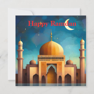 Festividades Feliz Cartão de Saudação Ramadã