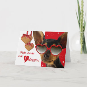 Festividades Feliz Día de San Valentín - Cartão de Saudação em