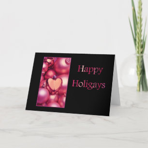 Festividades Feliz Holigays Cartão de Natal LGBT
