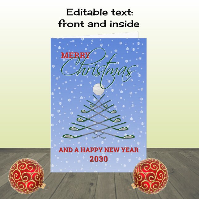 Festividades Feliz Natal - Cartão de Férias de Ano Adicional (Criador carregado)
