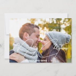 Festividades Feliz Natal | Cartão de Férias Fotográficas