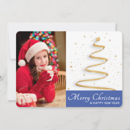 Festividades Feliz Natal e Cartão com fotos de Solteiro Feliz a