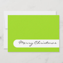 Feliz Natal - Stripes - Cartão de Saudações