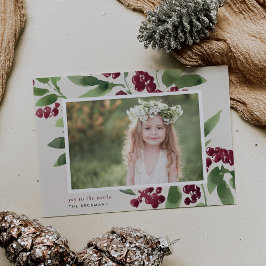 Festividades Felizes | Cartão com fotos de férias