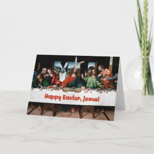 Festividades Felz pascoa, Jesus! Cartão de saudação de Páscoa e
