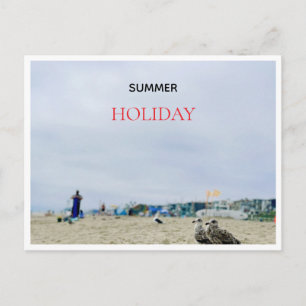 Festividades férias de VERÃO no cartão postal da praia