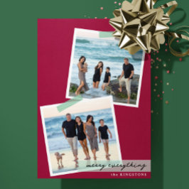 Festividades Fita Listrada Festiva - V2 - Cartão Plano de Féria