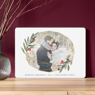 Festividades Gemstone Cartão com fotos de férias