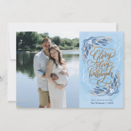 Festividades Glória| Cartão de Saudação Religioso