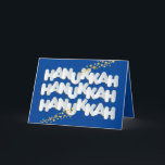 Festividades Hanukkah Sparkle Dourado Stars - Cartão de Saudaçã<br><div class="desc">Nosso cartão de saudação às estrelas Douradas de Chanucá com brilho e brilho é uma maneira divertida, elegante e elegante de desejar a família, amigos e clientes um Feliz Chanucá/Chanukah. Precisa de ajuda com este design? Quer ver outras cores ou variações de design? Envie um e-mail para BestDressedBread@gmail.com. Para mais...</div>