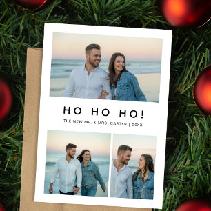 Festividades Ho Ho Ho, Cartão com fotos de praia de Natal recém