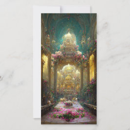 Festividades Igreja da Flor de Fantasia - Cartão de Cumprimento