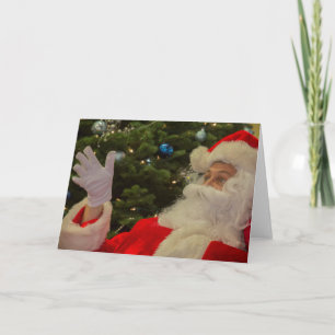 Festividades Imagem do Cartão de Saudação de Natal de Papai Noe