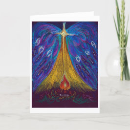 Festividades Immanuel Oil Pastel de Christina Wert, Cartão em B