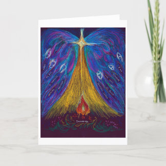 Festividades Immanuel Oil Pastel de Christina Wert, Cartão em B