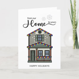 Festividades Imóveis Do Nosso Cartão De Férias De Natal Em Casa