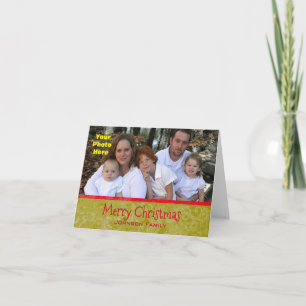 Festividades Inserção de Foto - Cartão (Mais Tamanhos)