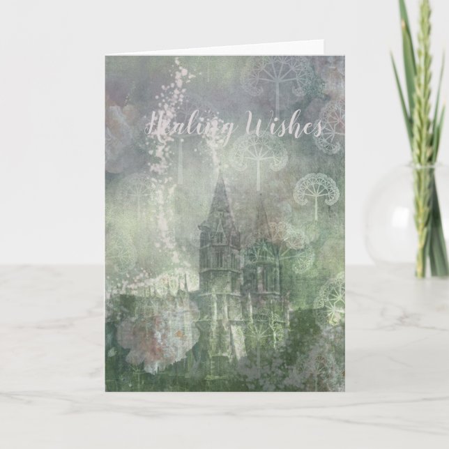 Festividades Jardim Romântico - Cartão de Saudação (Frente)