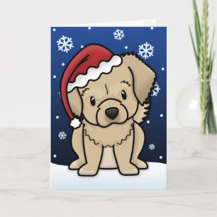 Festividades Kawaii Tibetano - Cartão de Natal espanhol