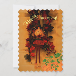 Festividades Lembre-se de contar suas bênçãos Cartão de Aç