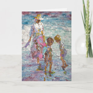 Festividades Luz de Reunião © – Cartão de Arte do Dia das Mães