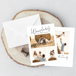 Festividades Maravilhas de seu Cartão com fotos duplo de amor