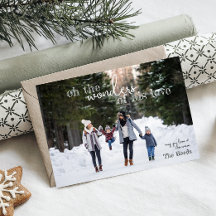 Maravilhas de seu cartão de Natal de amor