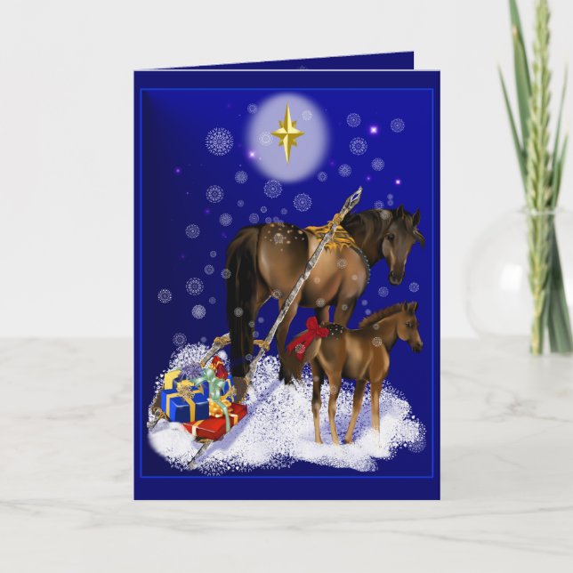 Festividades Mare de Natal e Cartão de Bebê (Frente)