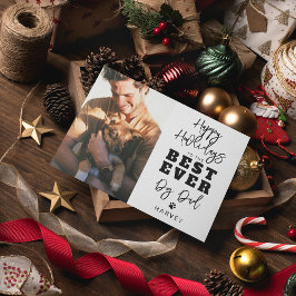 Festividades Melhor Pai de Cachorro de Todos os Tempos | Cartão