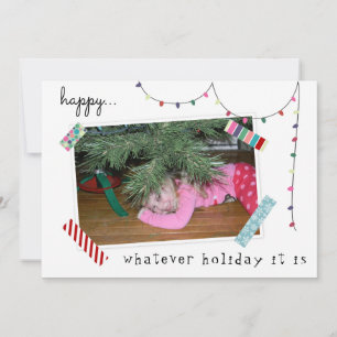 Festividades Melhor Tarde Do Que Nunca Atrasado No Cartão De Na