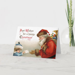 Festividades Melhores desejos para um Cartão de Natal Feliz