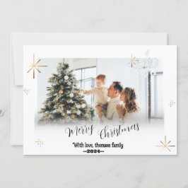 Festividades Memórias alegres: Cartão de Natal Personalizado