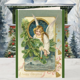 Festividades Mensagem de Texto do Cartão de Saudação do natal v