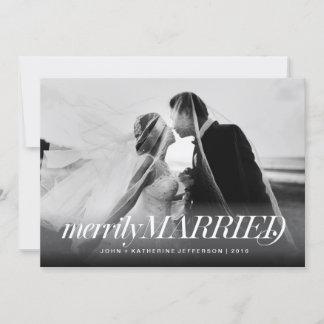 Festividades Merrily Casou no Novo Cartão de Natal