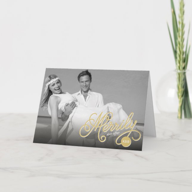 Festividades Merrivelmente Depois Do Primeiro Cartão De Férias  (Frente)