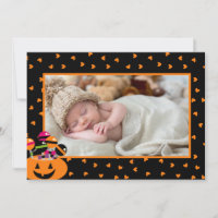 Meu primeiro Cartão com fotos de Halloween