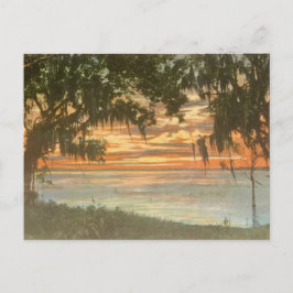 Festividades Na estrada com cartão postal de férias de Lovecraf