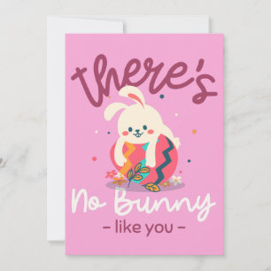 Festividades Não há coelhinho como o seu cartão de Páscoa