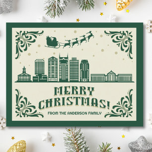 Festividades Nashville, Cartão postal de Natal do Skyline TN Sk