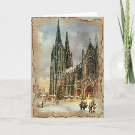 Festividades Natal na cidade - Cartão de Saudação