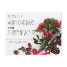 NATAL RÚSTICO DO MERCADO | CARTÃO POSTAL DE FOTO D