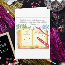 Festividades Novo capítulo do cartão de ano novo