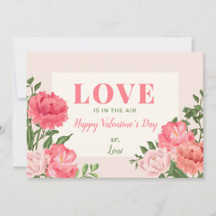 Festividades O amor está no Cartão de Dia de os namorados