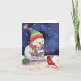 Festividades O Cartão de Férias Jolly Snowper