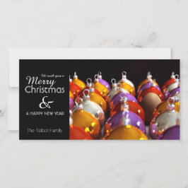 Festividades O Cartão de Natal de Merry Personalizado INTRUDER