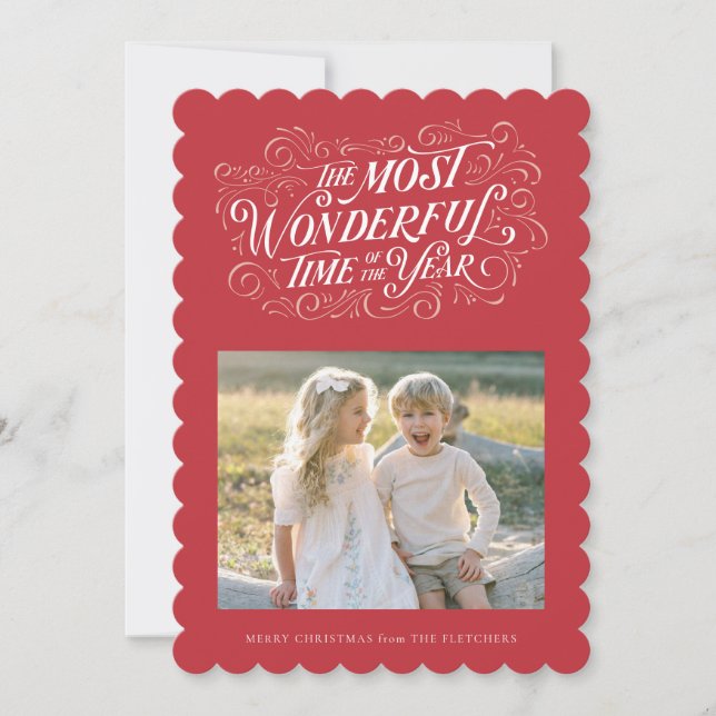 Festividades O Cartão de Natal Mais Maravilhoso (Frente)