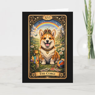 Festividades O Cartão de Tarot do Corgi