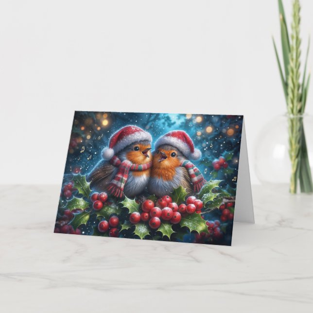Festividades O Cartão dos Cantores de Natal (Frente)