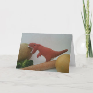 Festividades O cartão dos namorados de T-Rex